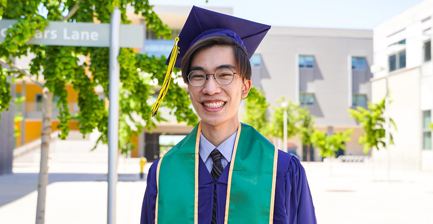 Chemistry major Sean Nguyen